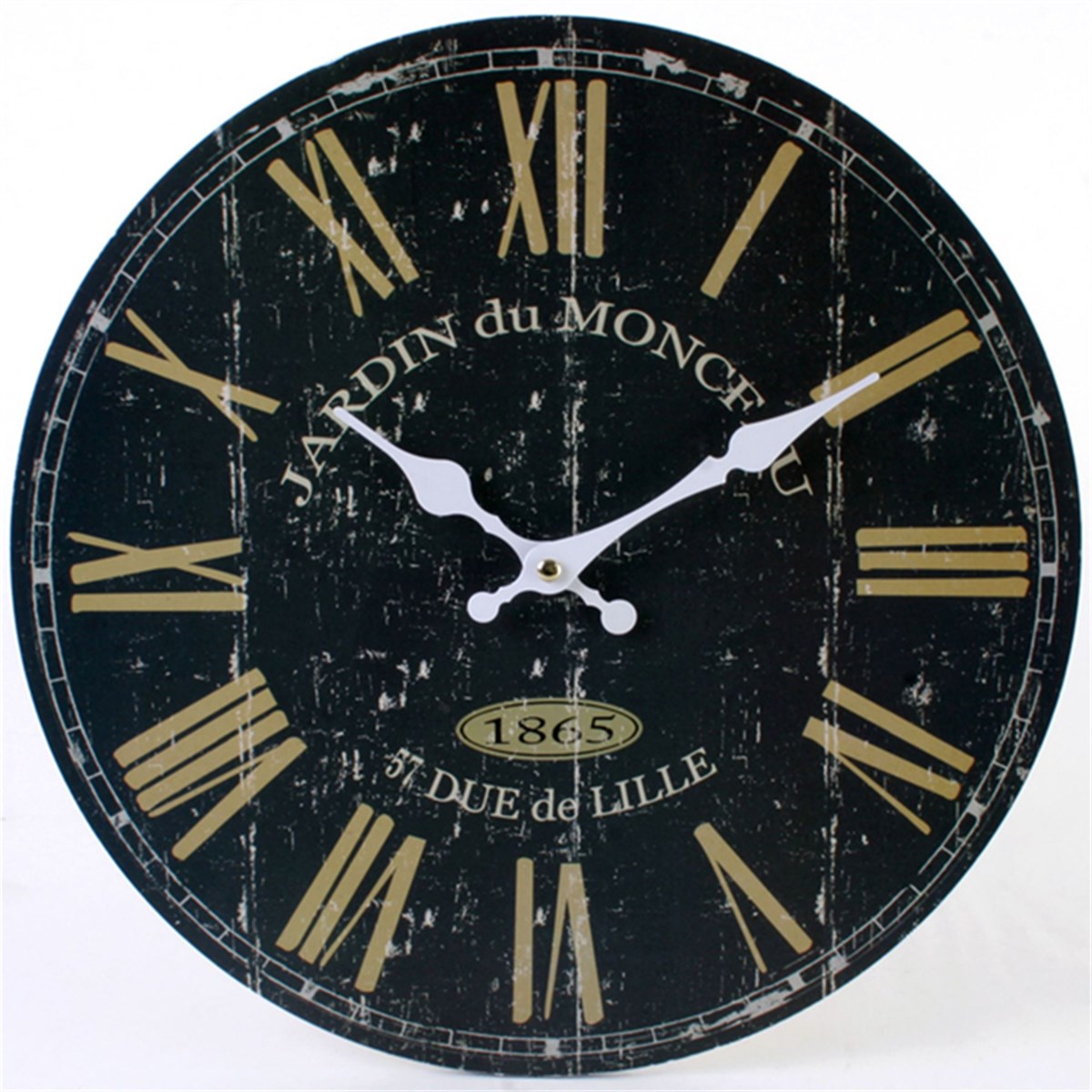 Ahşap Retro Duvar Saati 