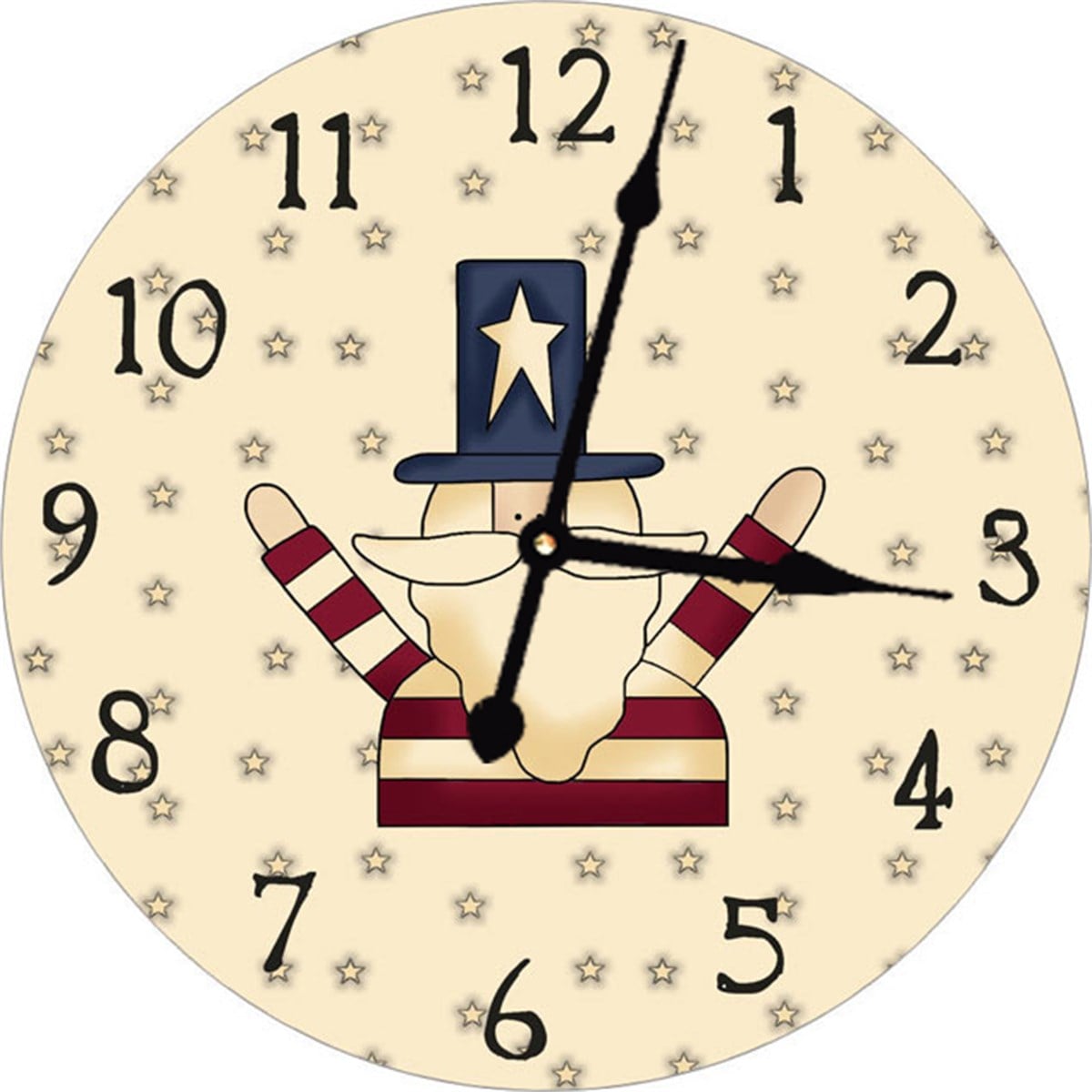 Ahşap Retro Duvar Saati 