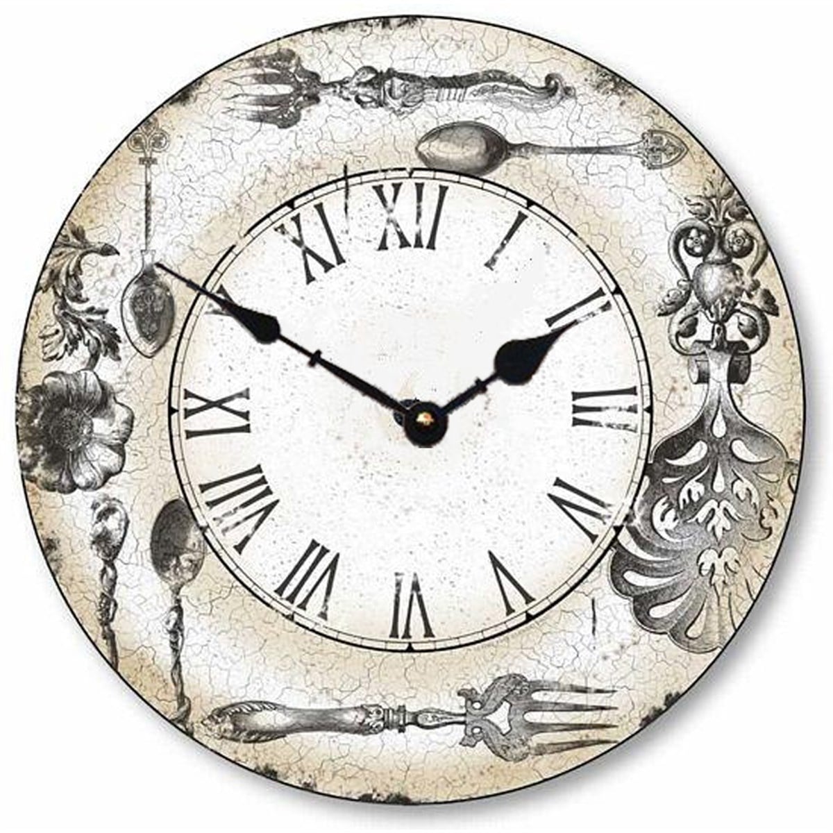 Ahşap Retro Duvar Saati 