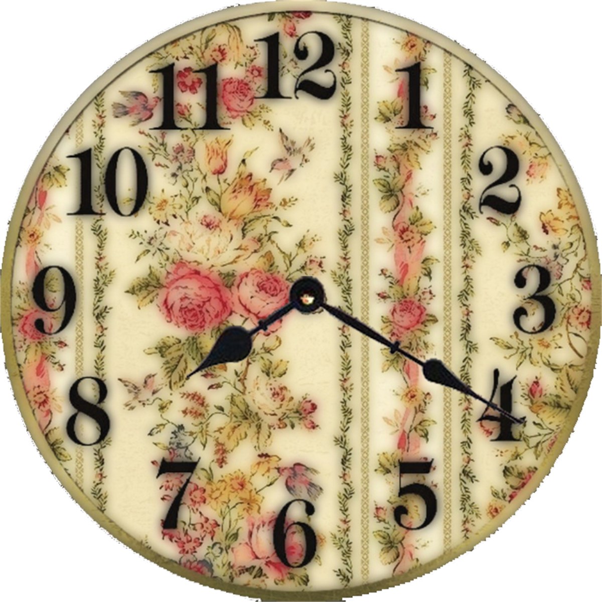 Ahşap Retro Duvar Saati 