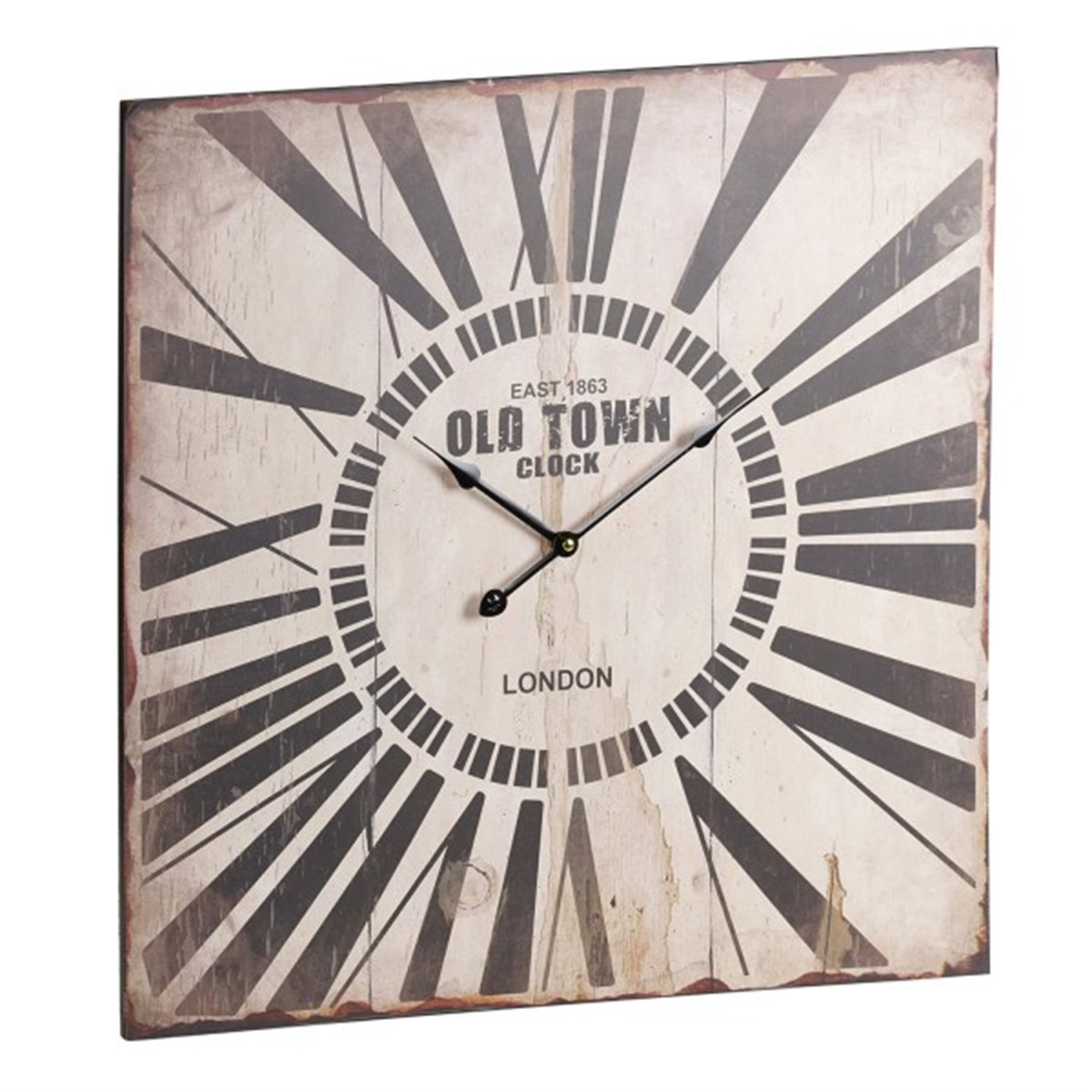 Ahşap Retro Duvar Saati 