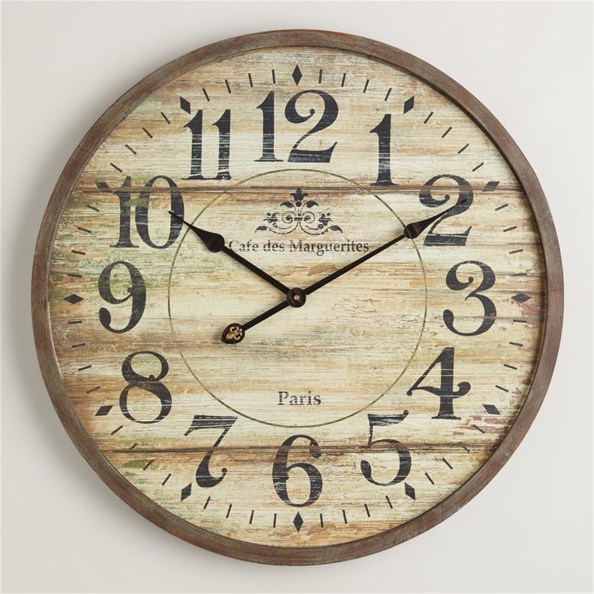 Ahşap Retro Duvar Saati 