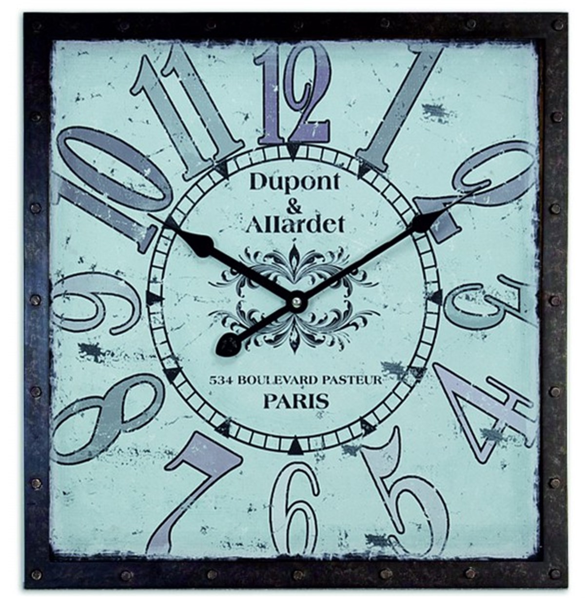 Ahşap Retro Duvar Saati 