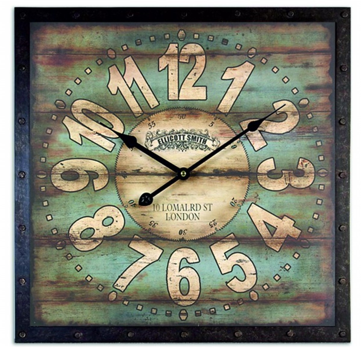 Ahşap Retro Duvar Saati 