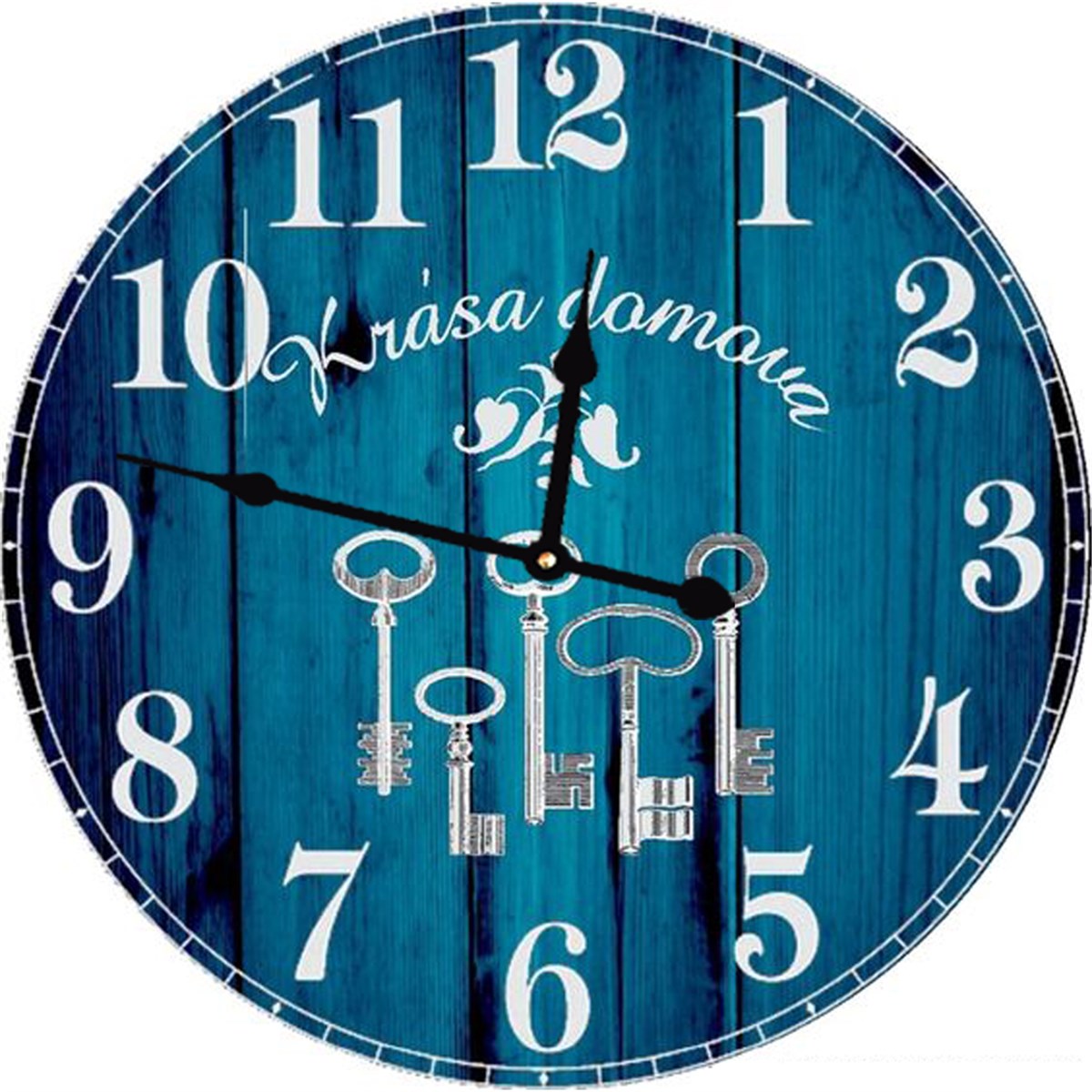 Ahşap Retro Duvar Saati 