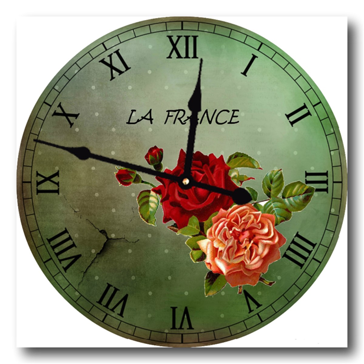 Ahşap Retro Duvar Saati 