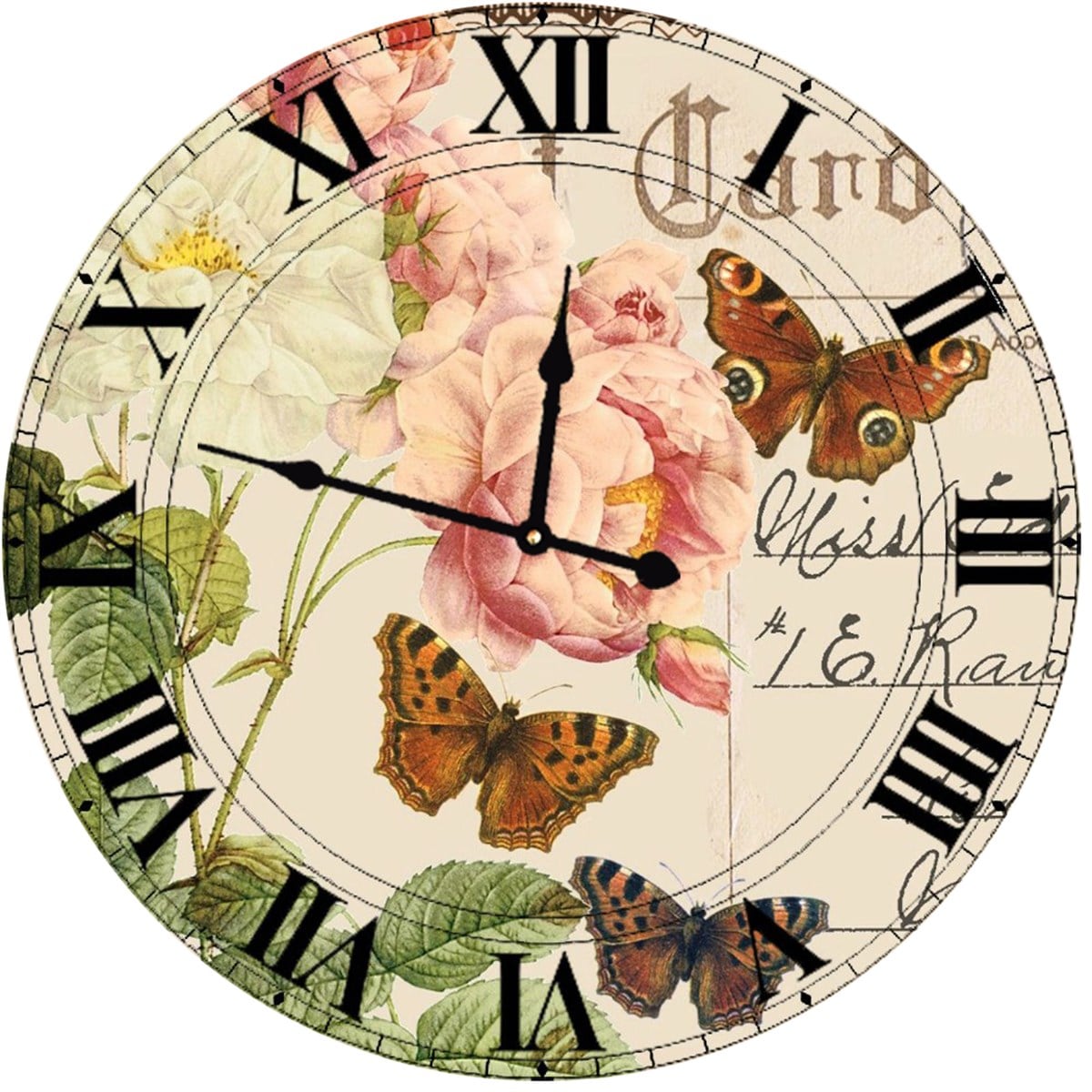 Ahşap Retro Duvar Saati 