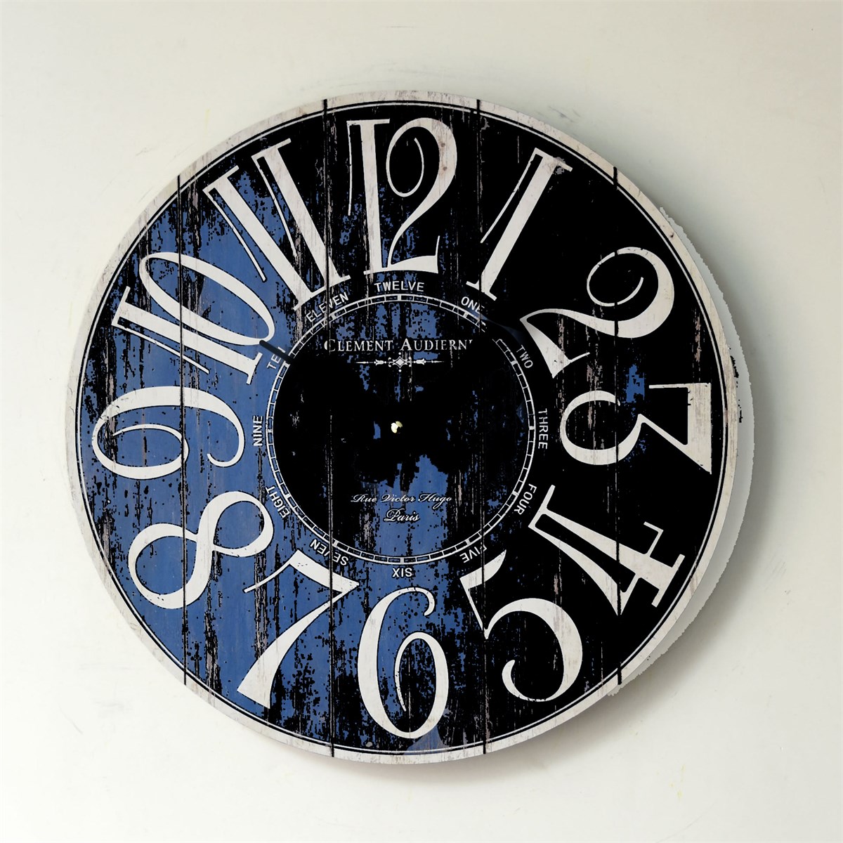 Ahşap Retro Duvar Saati 