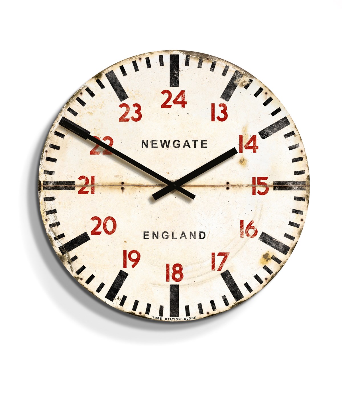 Ahşap Retro Duvar Saati 