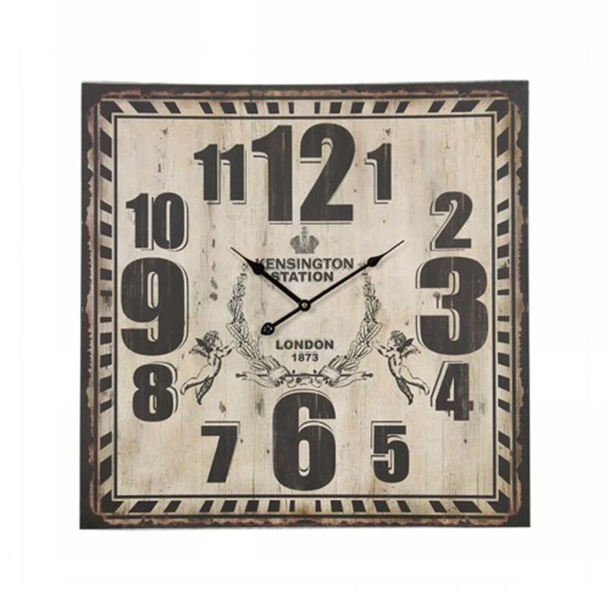 Ahşap Retro Duvar Saati 