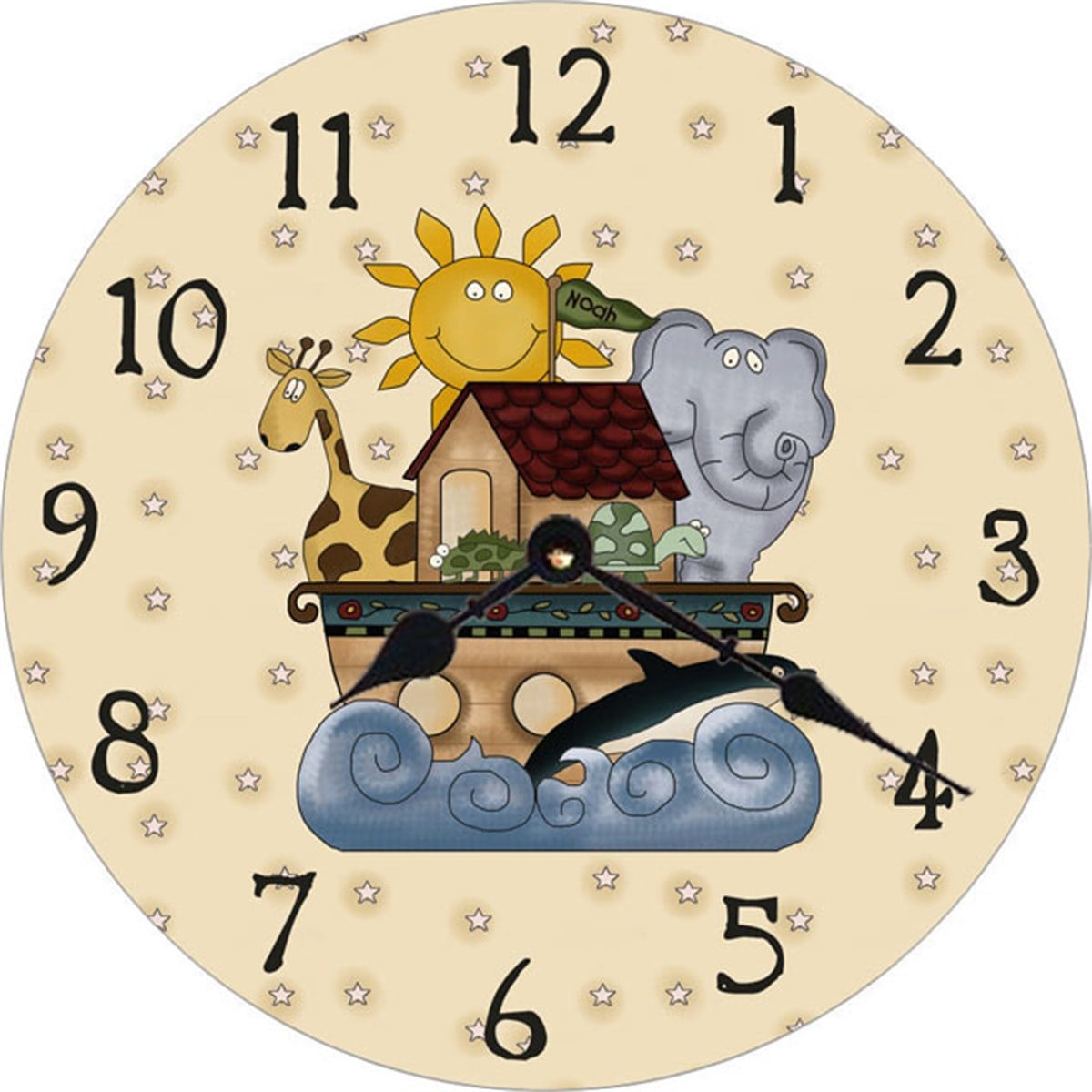 Ahşap Retro Duvar Saati 