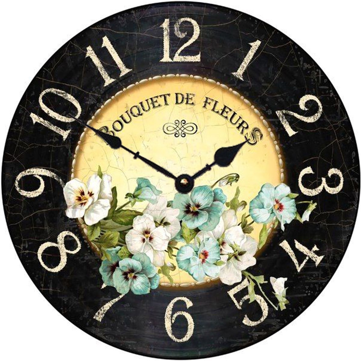 Ahşap Retro Duvar Saati 