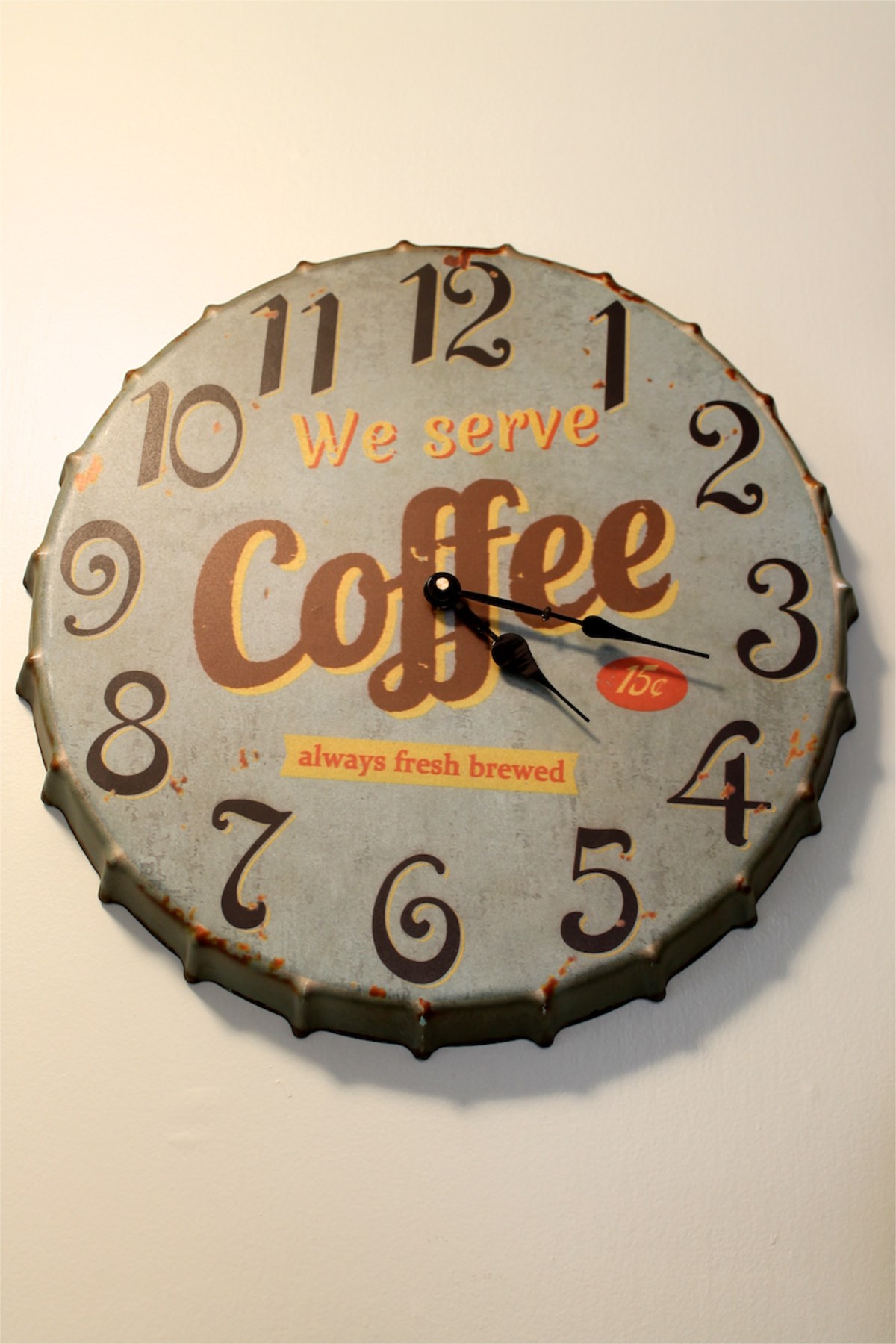 Ahşap Retro Duvar Saati 