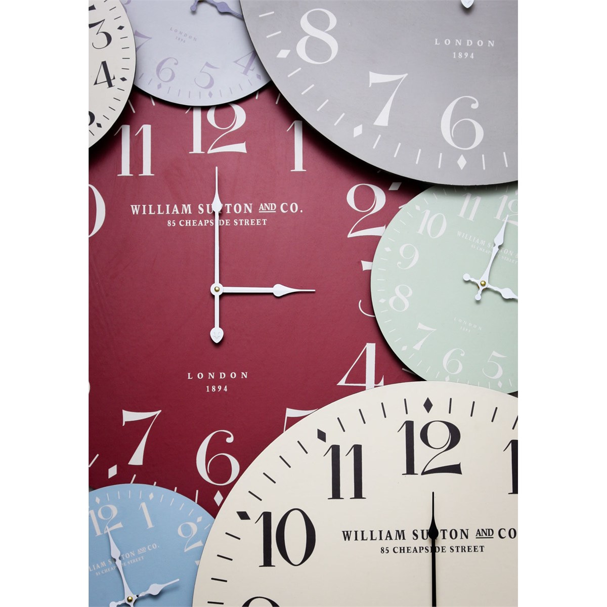 Ahşap Retro Duvar Saati 