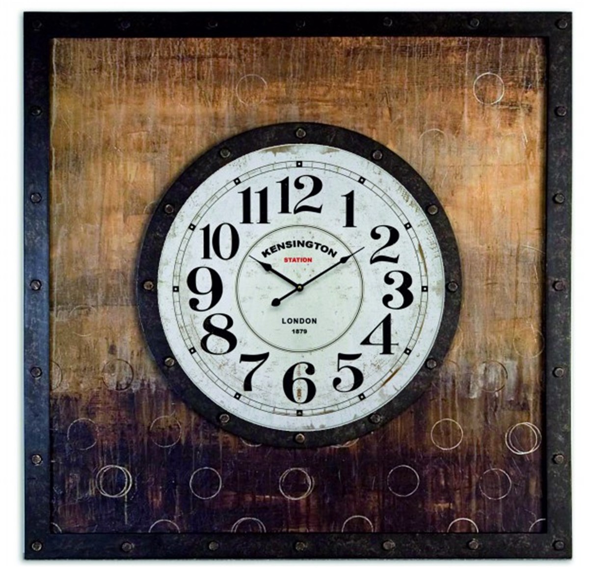 Ahşap Retro Duvar Saati 