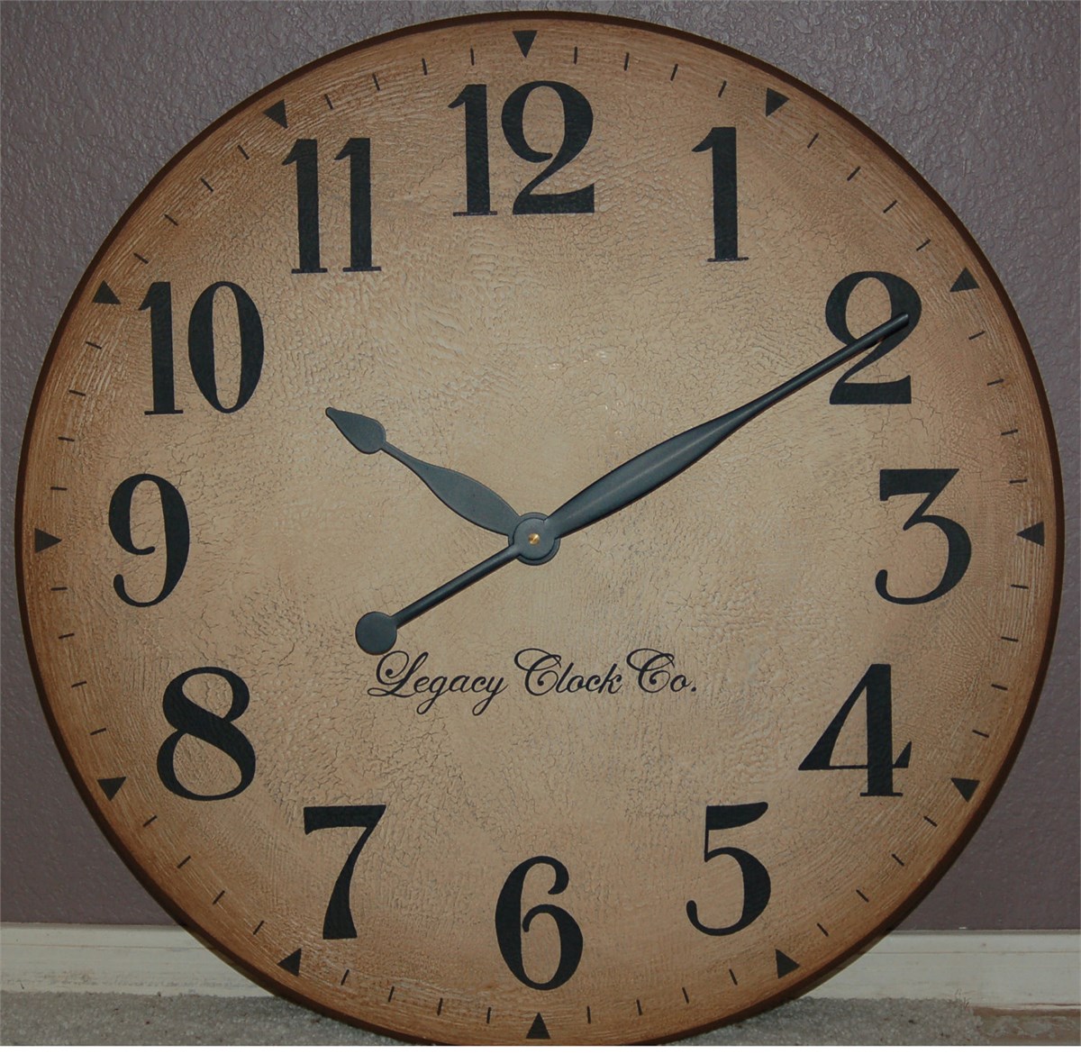 Ahşap Retro Duvar Saati 