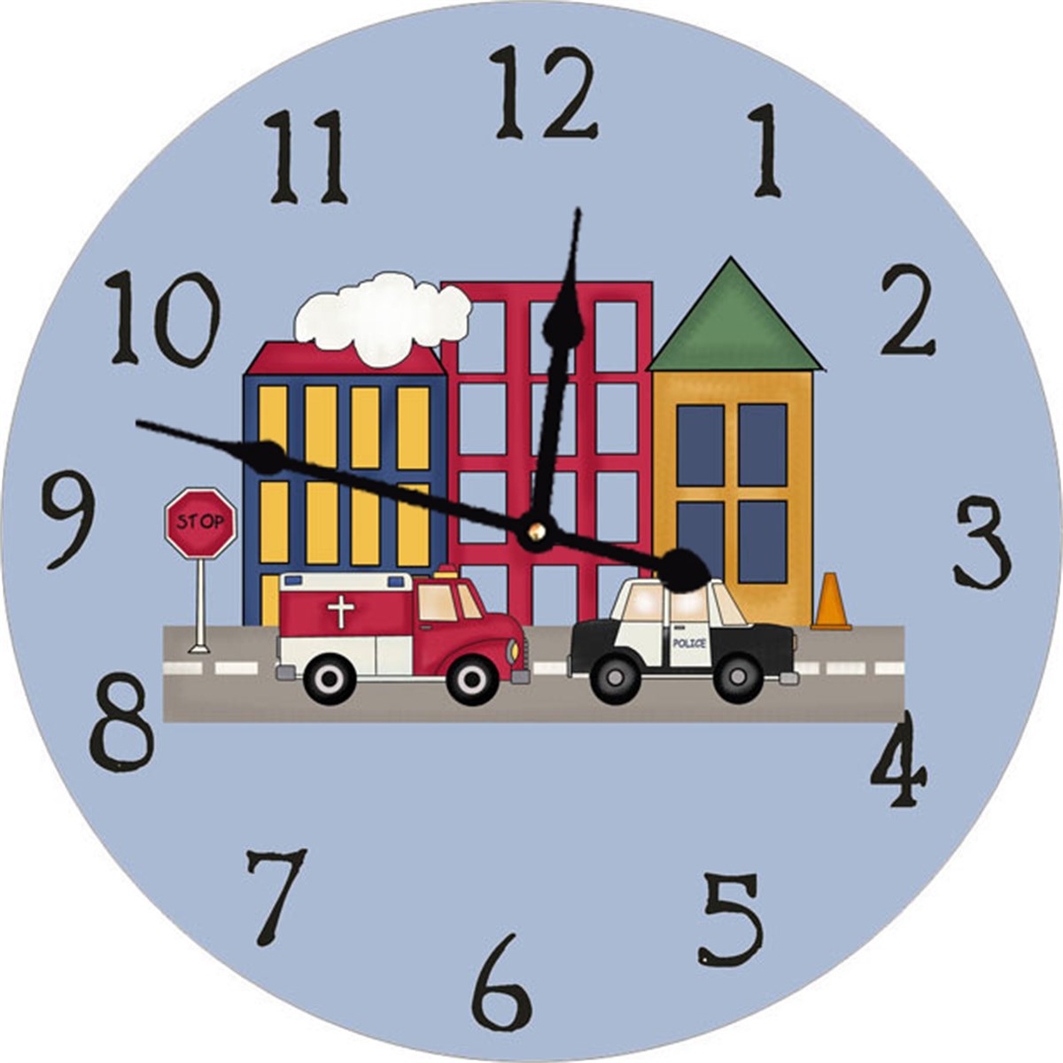 Ahşap Retro Duvar Saati 