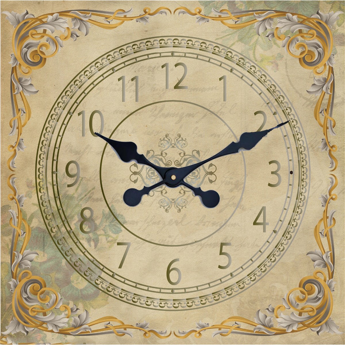 Ahşap Retro Duvar Saati 