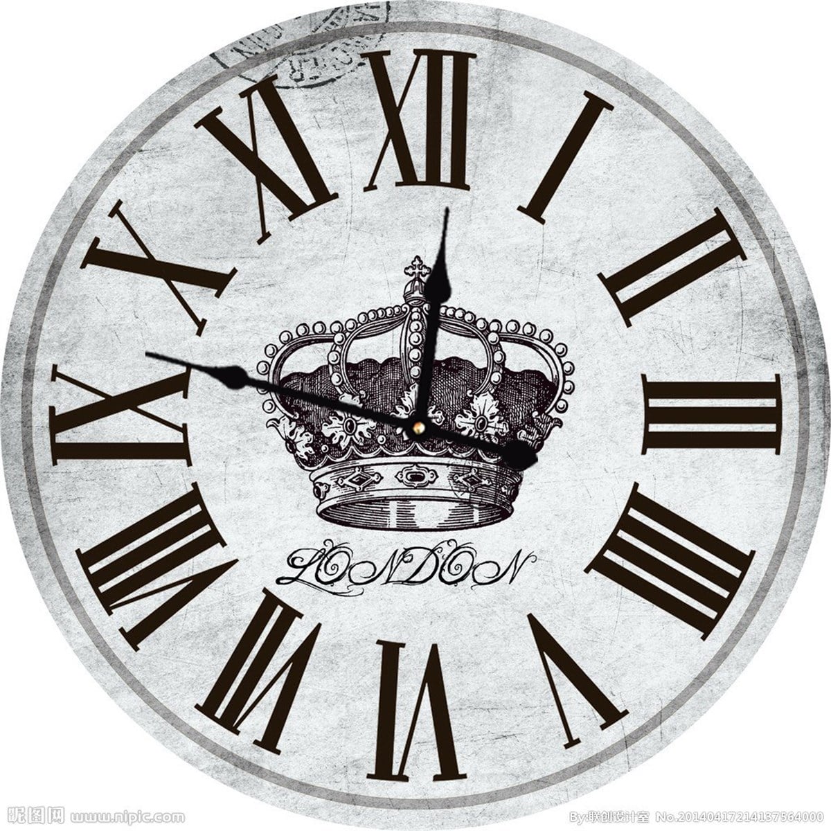 Ahşap Retro Duvar Saati 