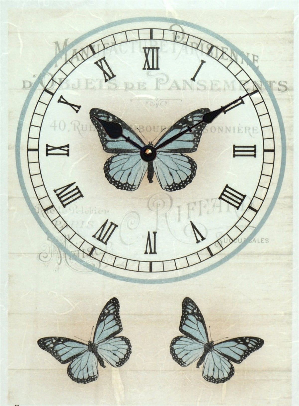 Ahşap Retro Duvar Saati 