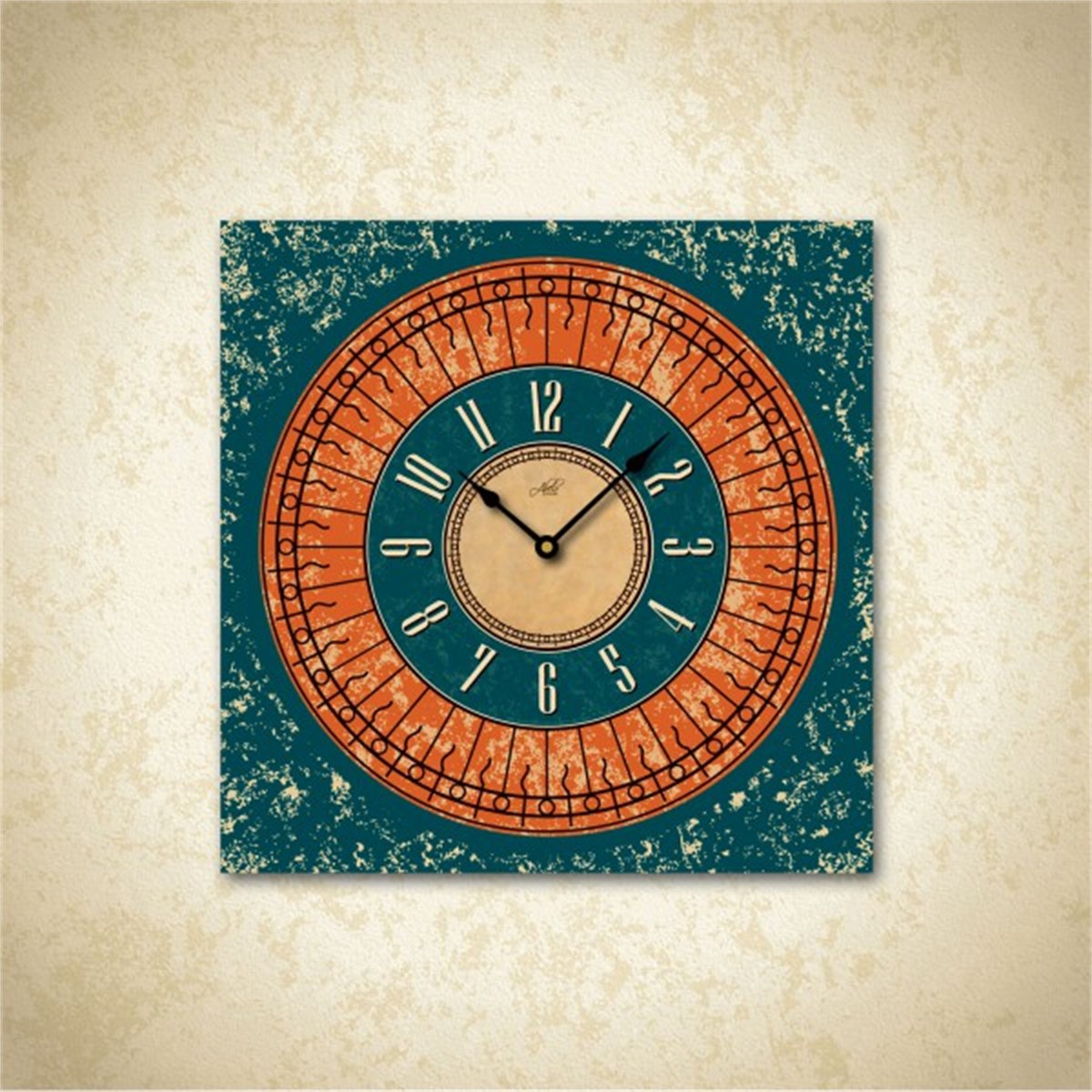 Ahşap Retro Duvar Saati 