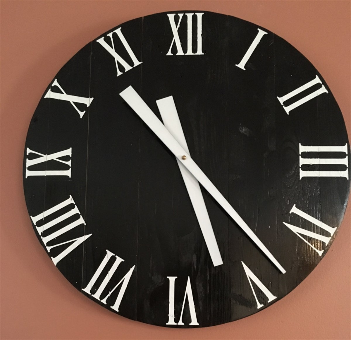 Ahşap Retro Duvar Saati 