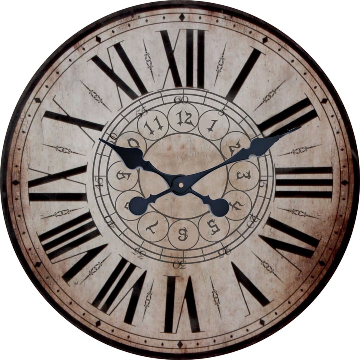 Ahşap Retro Duvar Saati MKSaat (13)