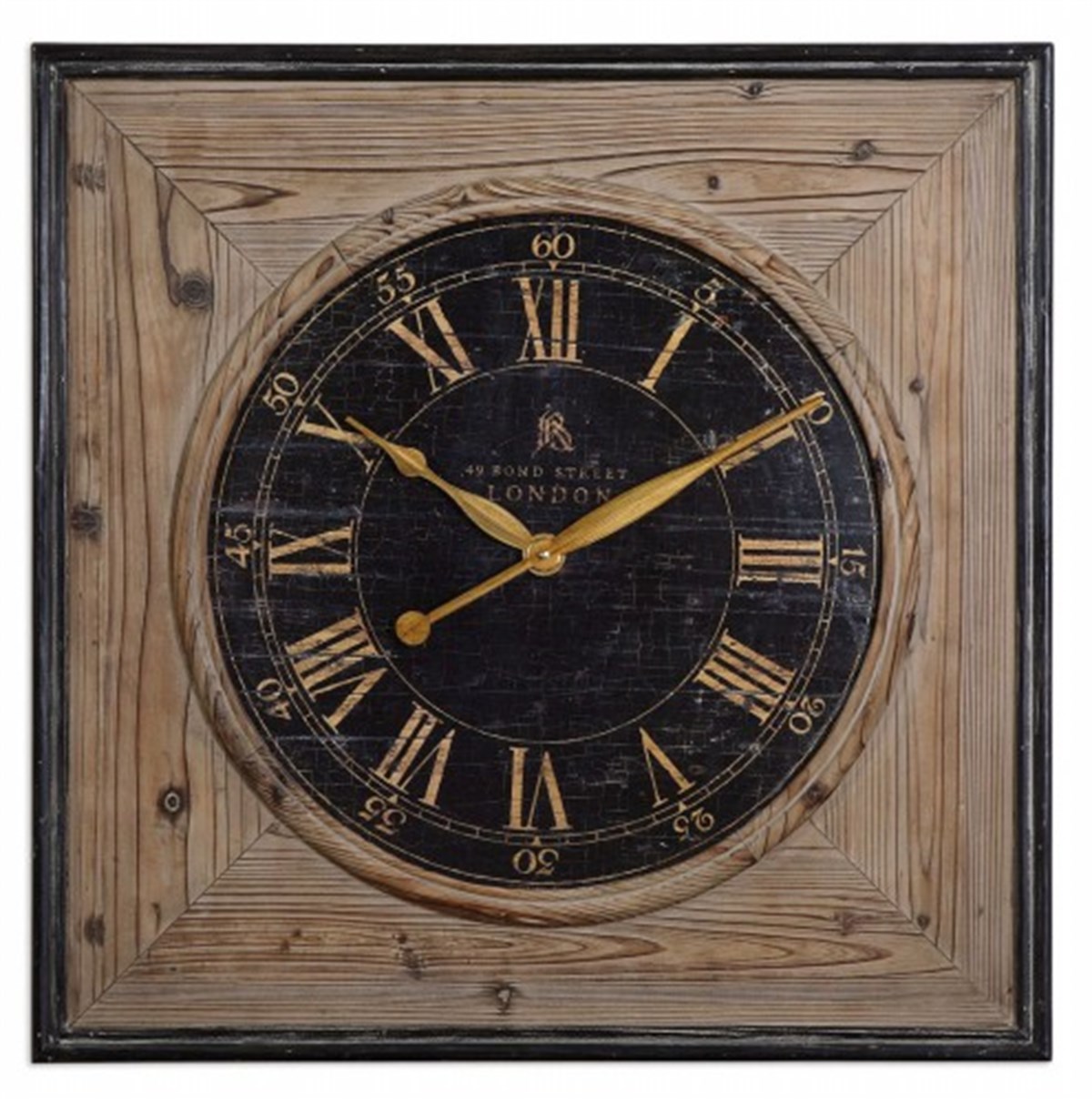Ahşap Retro Duvar Saati 