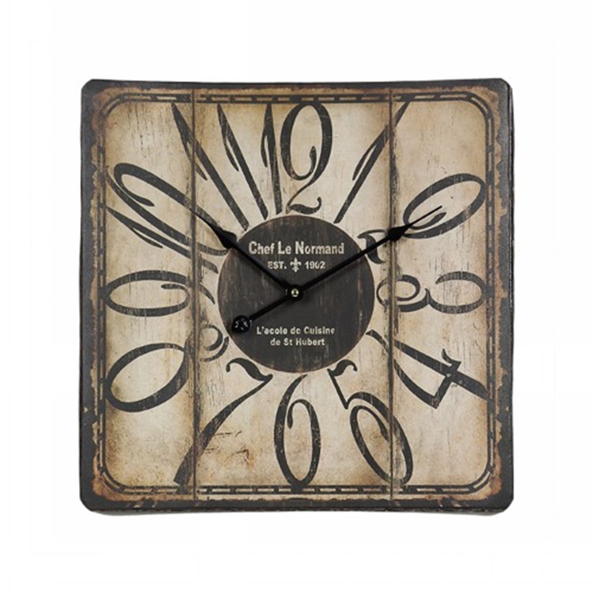 Ahşap Retro Duvar Saati 