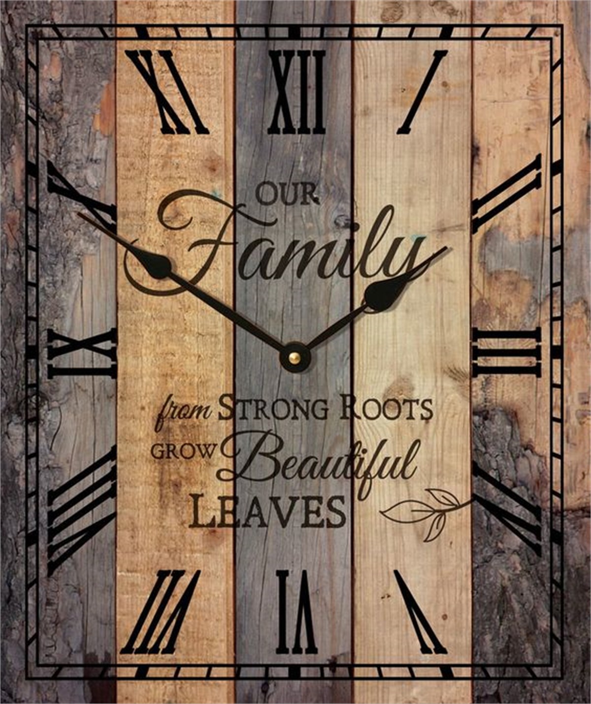 Ahşap Retro Duvar Saati 