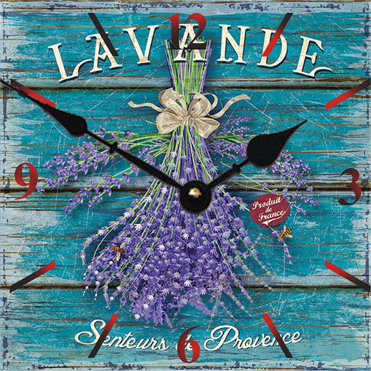 Ahşap Retro Duvar Saati 