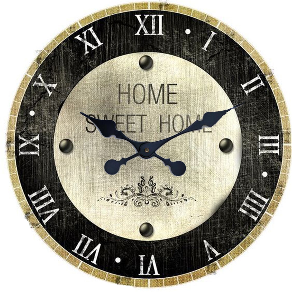 Ahşap Retro Duvar Saati 