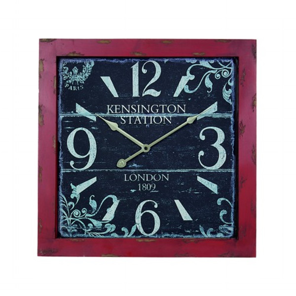 Ahşap Retro Duvar Saati 