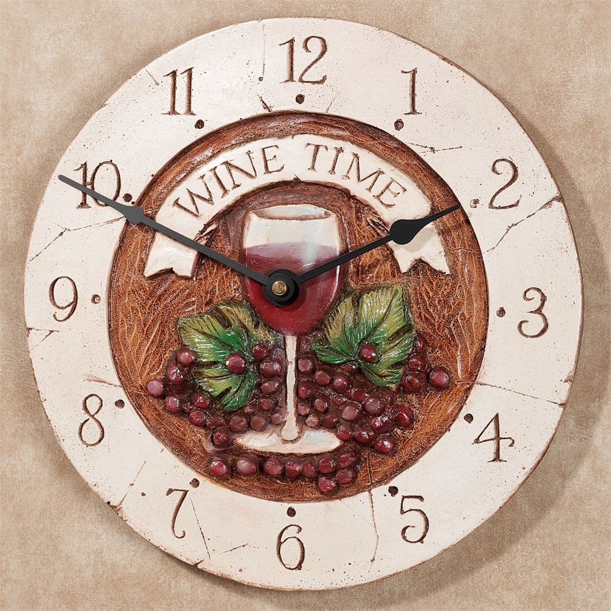 Ahşap Retro Duvar Saati 