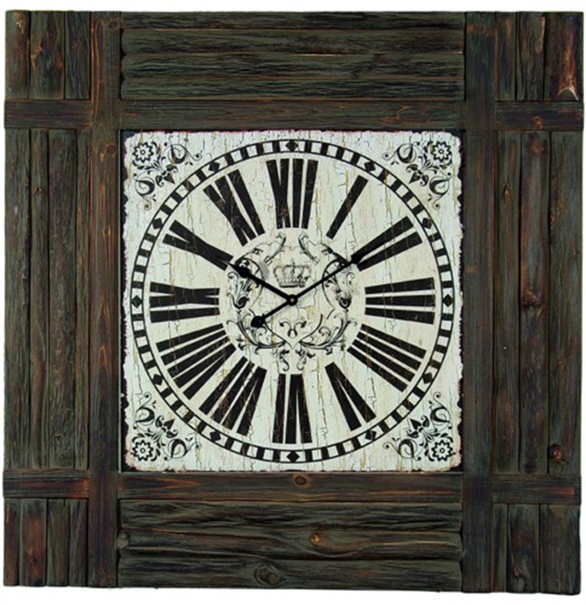 Ahşap Retro Duvar Saati 