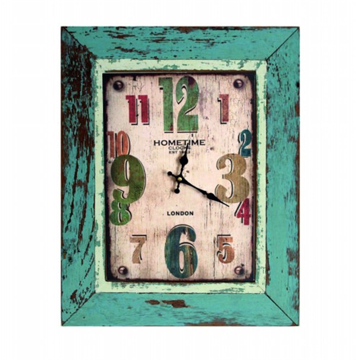 Ahşap Retro Duvar Saati 