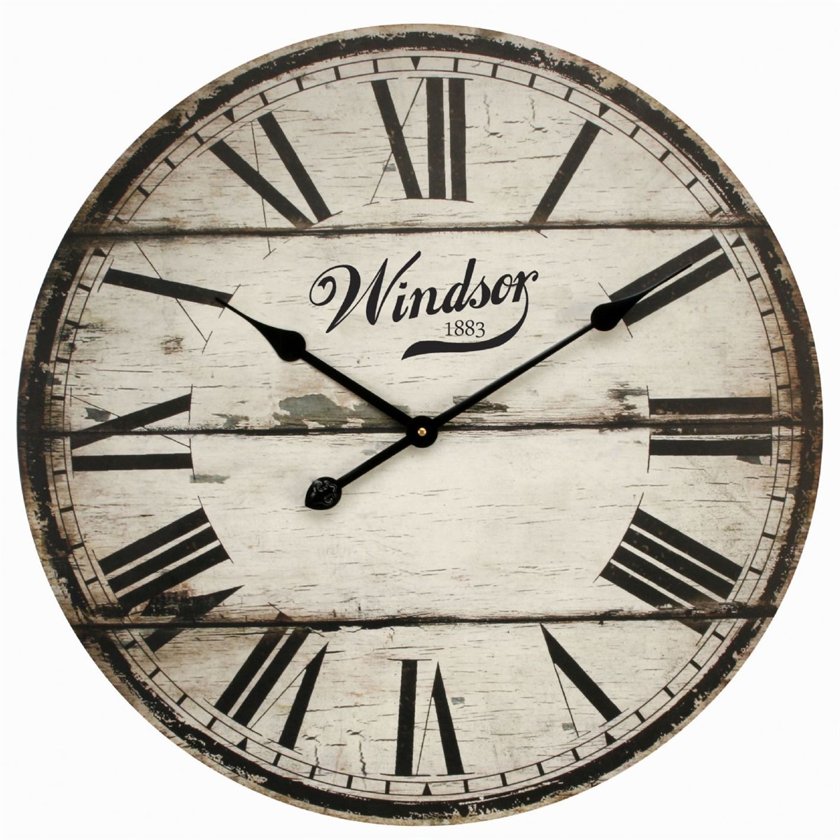 Ahşap Retro Duvar Saati 