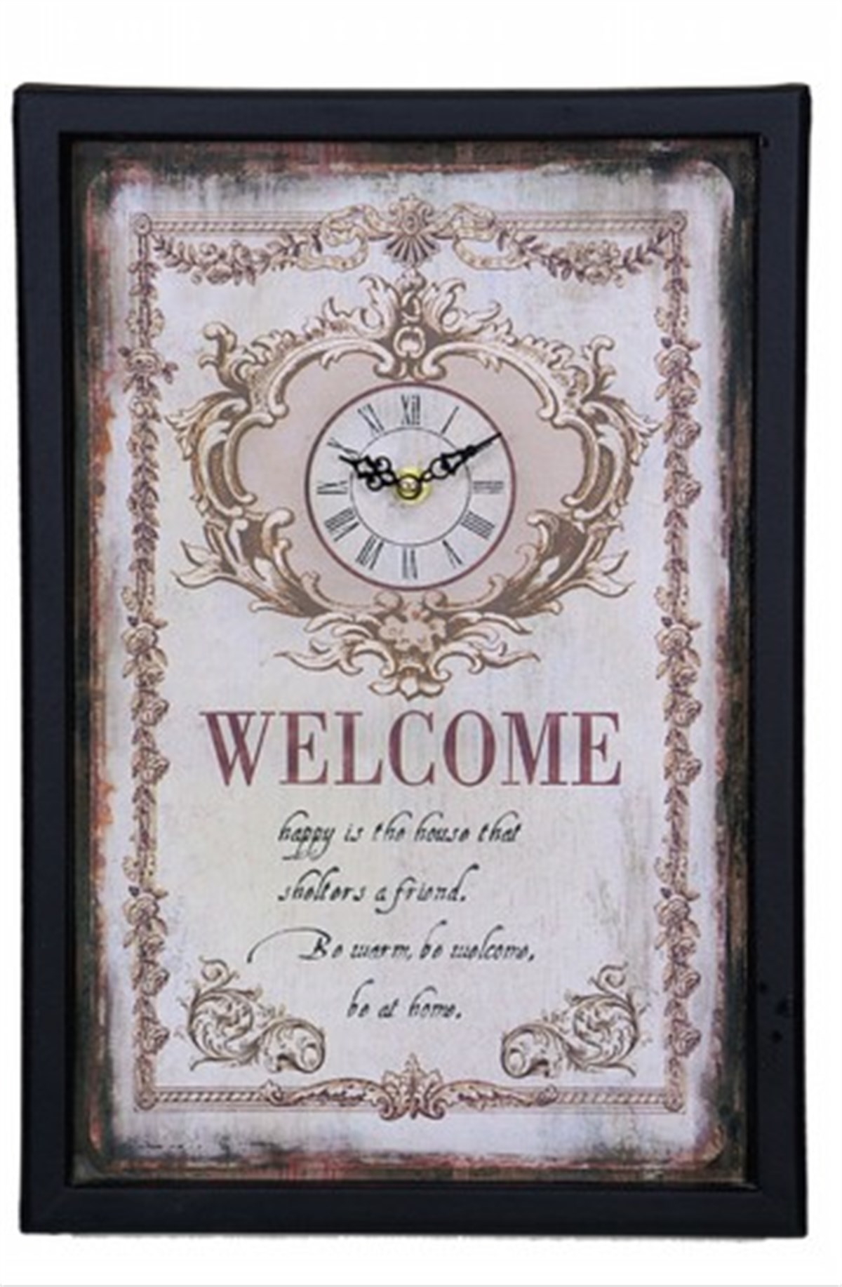 Ahşap Retro Duvar Saati 