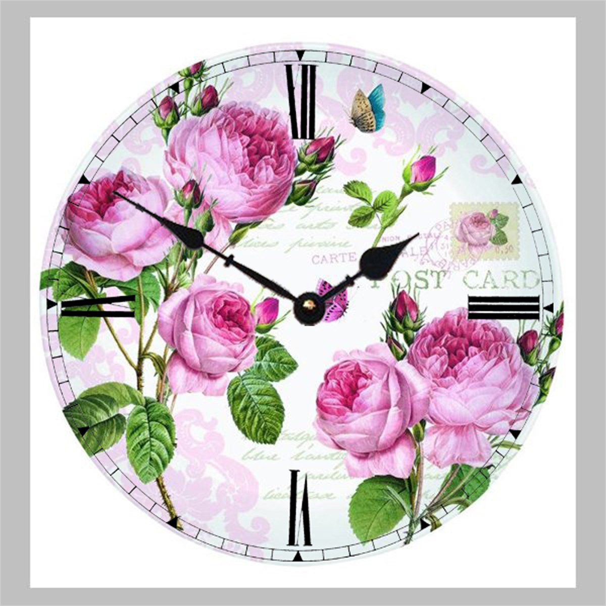 Ahşap Retro Duvar Saati 