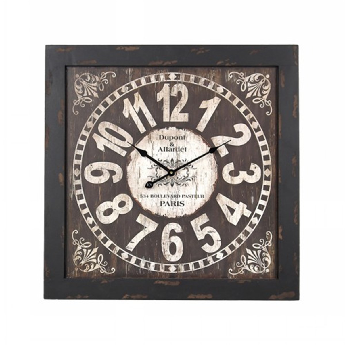 Ahşap Retro Duvar Saati 