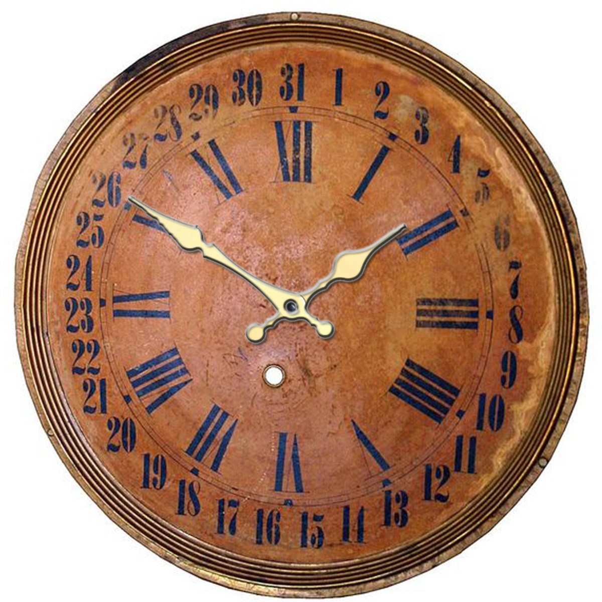 Ahşap Retro Duvar Saati 