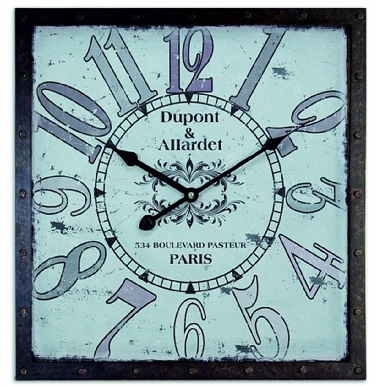 Ahşap Retro Duvar Saati 