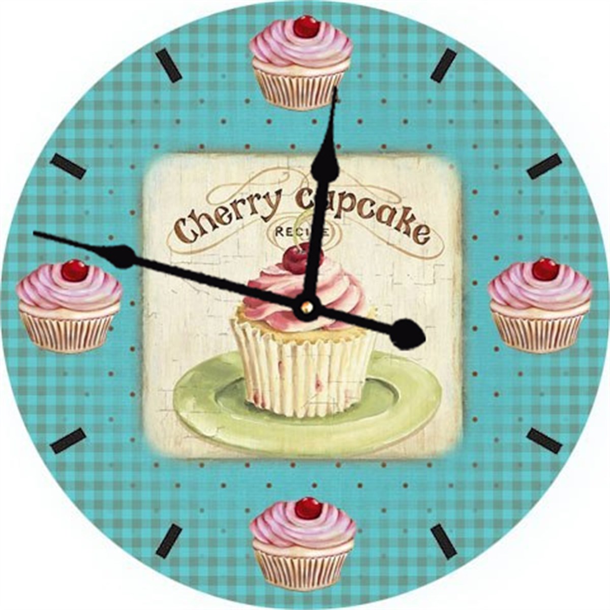 Ahşap Retro Duvar Saati 