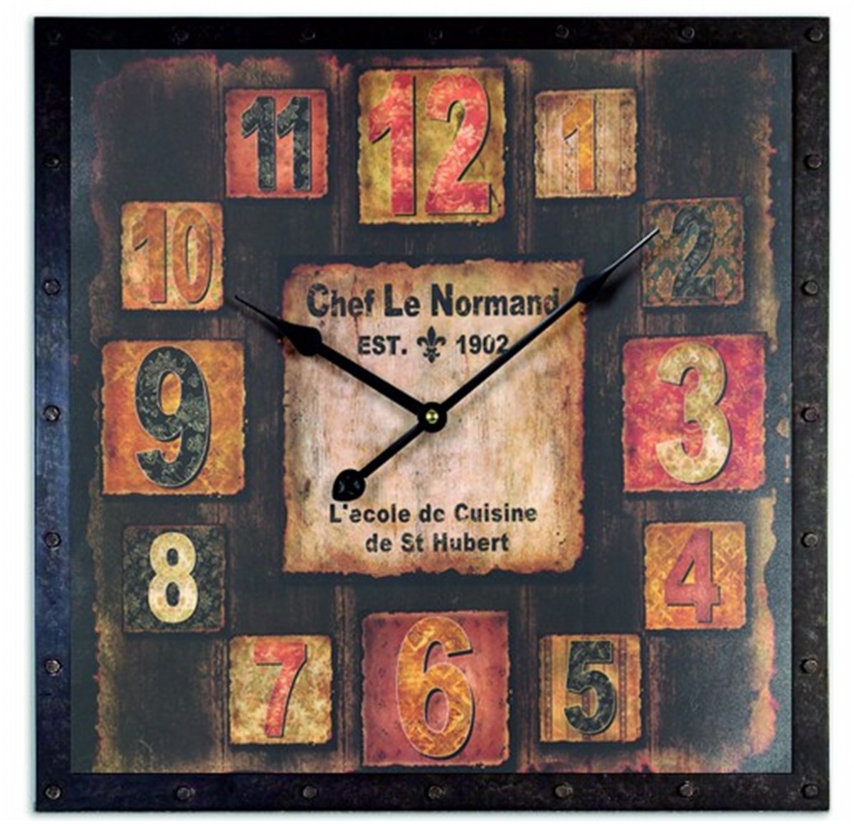 Ahşap Retro Duvar Saati 