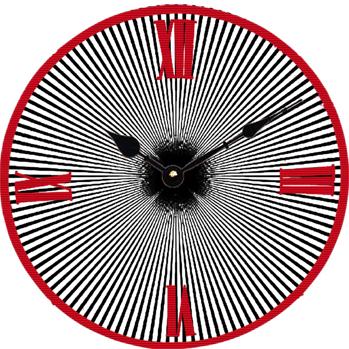 Ahşap Retro Duvar Saati 