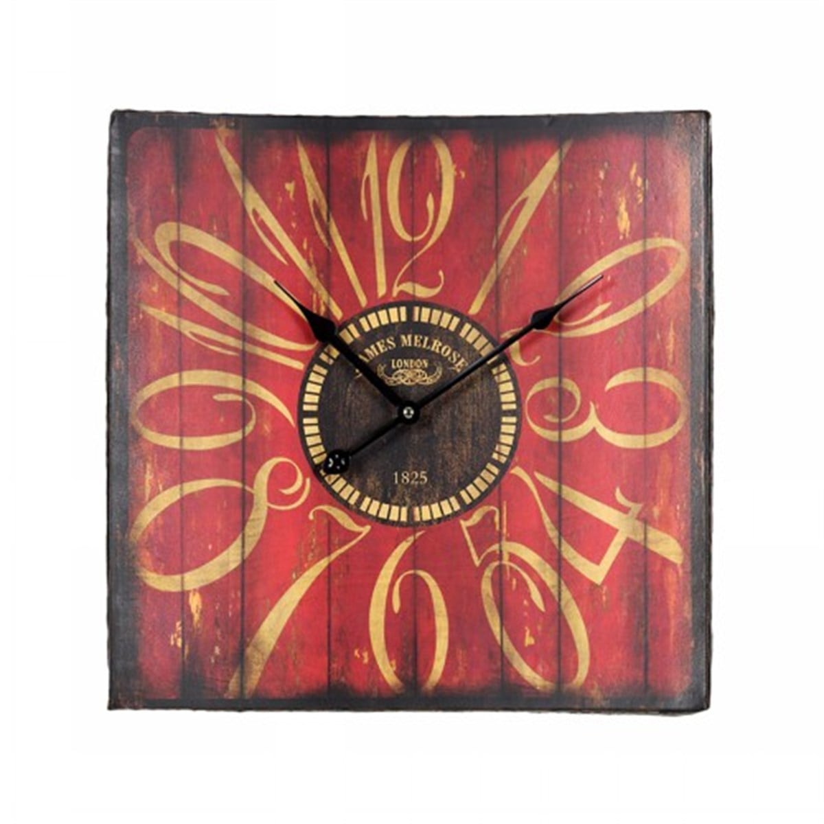 Ahşap Retro Duvar Saati 