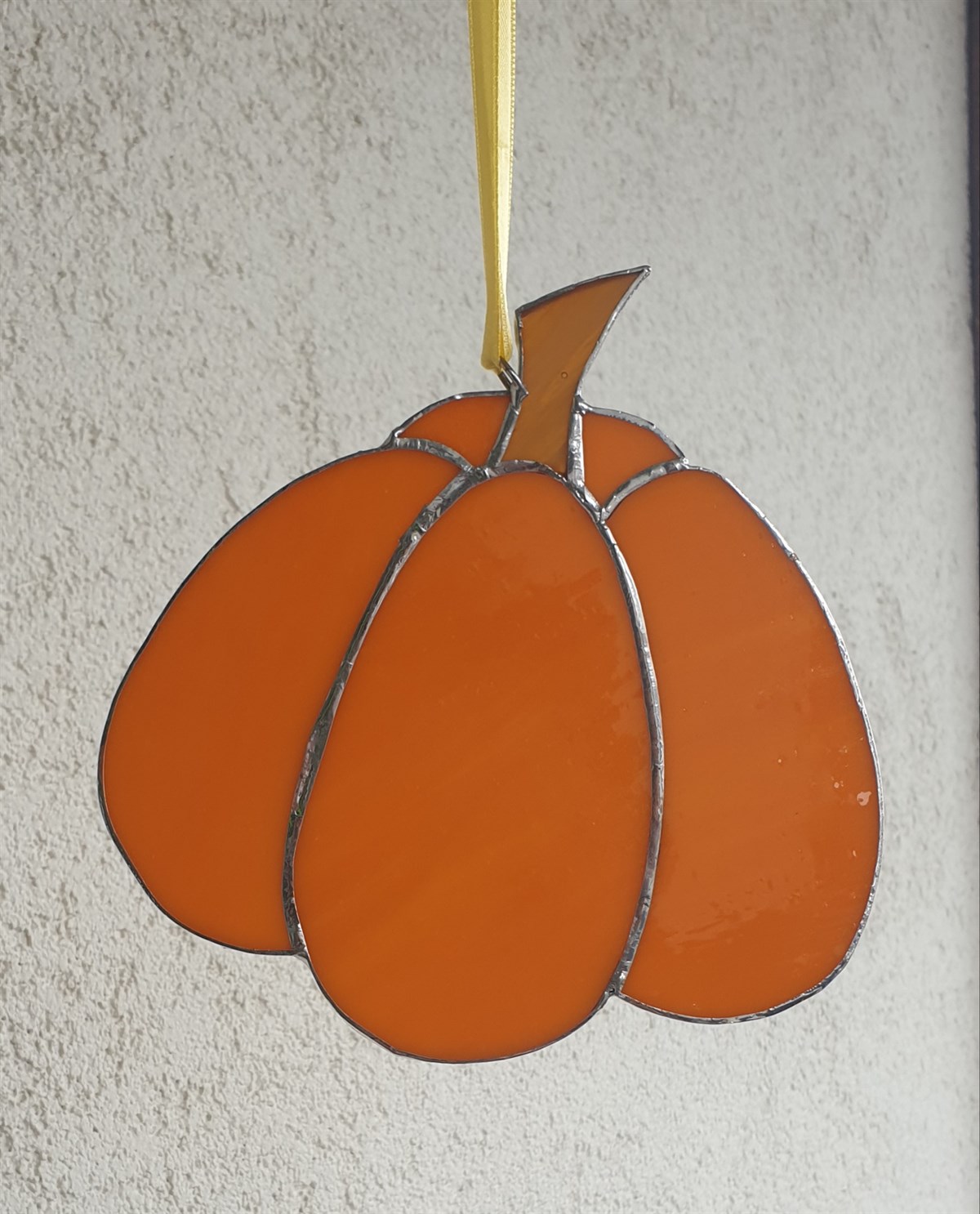 Markakanvas  Balkabağı cam vitray 17x16cm 