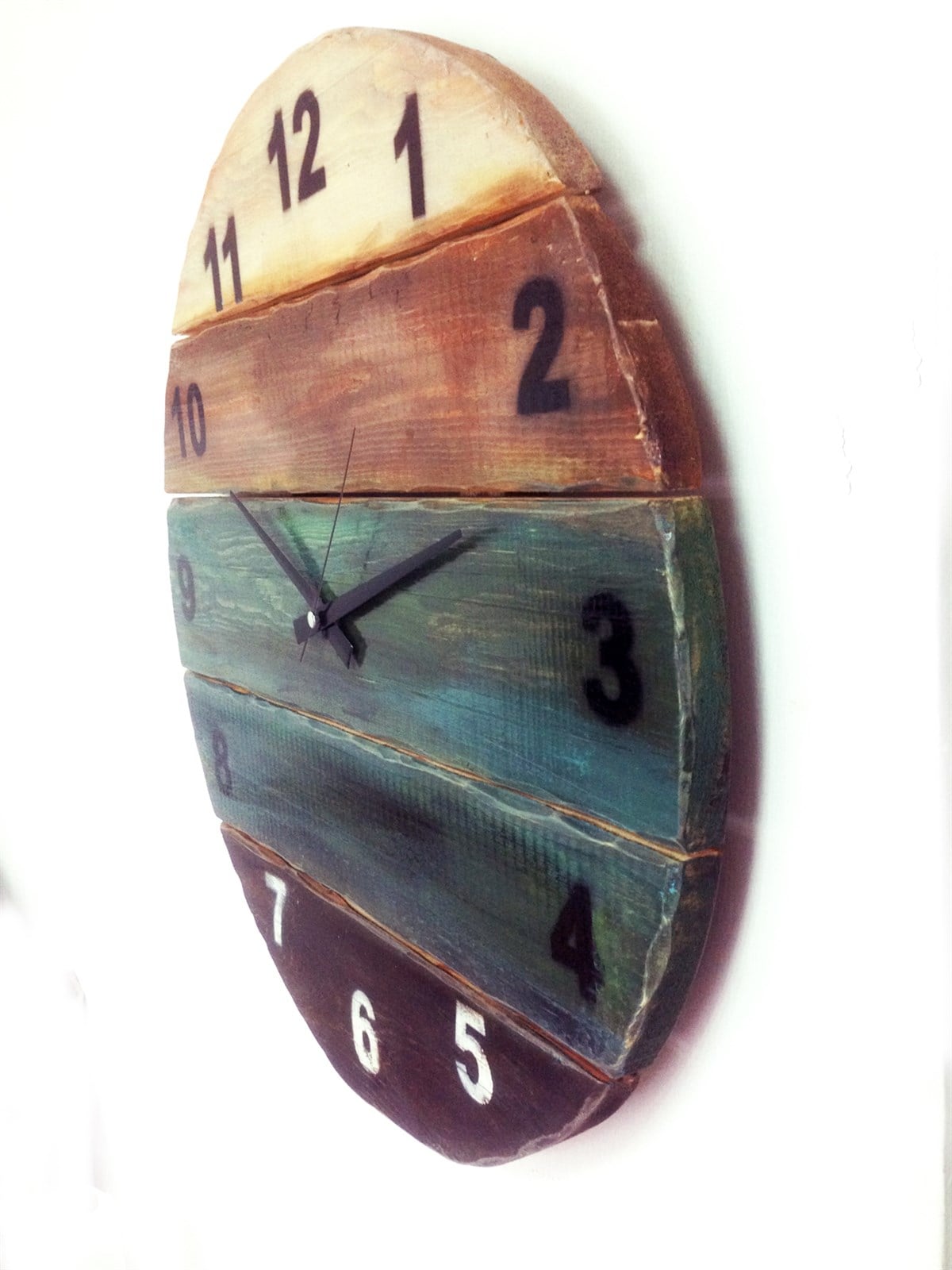 Markakanvas Ahşap Duvar Saati