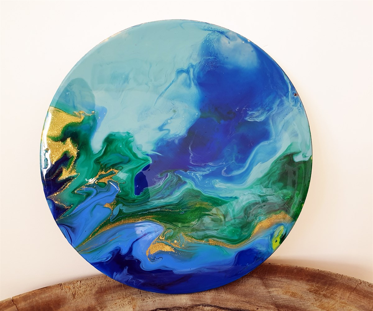 Markakanvas Epoksi (epoxy) Dekoratif Duvar Panosu