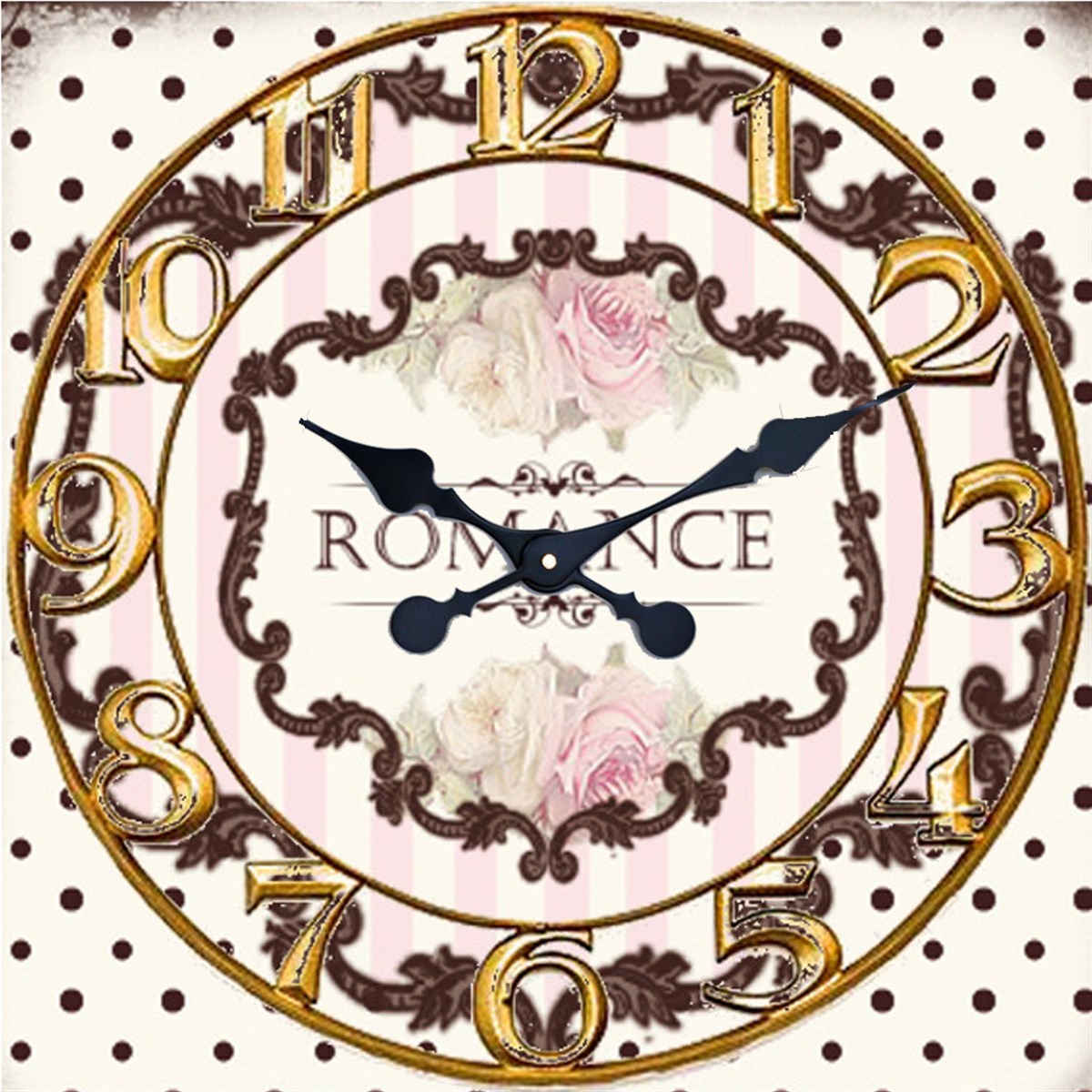 Markakanvas Kare Duvar Saati